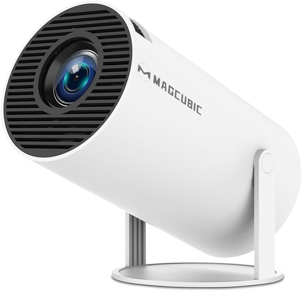 Mini Proyector Portátil Magcubic 4K 1080P Full HD, Android 11, WiFi 5G, BT 5.0, 8000 Lúmenes, Corrección Automática, Giratorio 180°